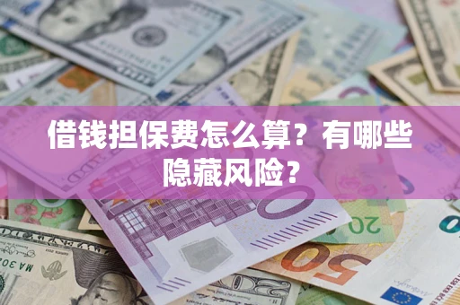 武汉借钱担保费怎么算？有哪些隐藏风险？