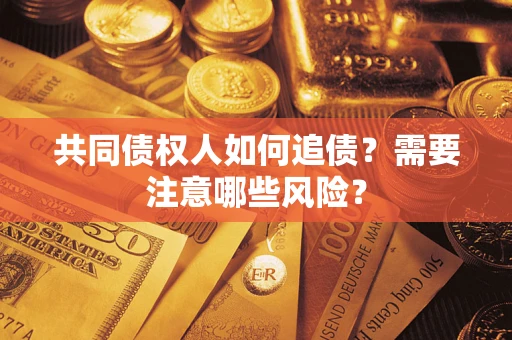武汉共同债权人如何追债？需要注意哪些风险？