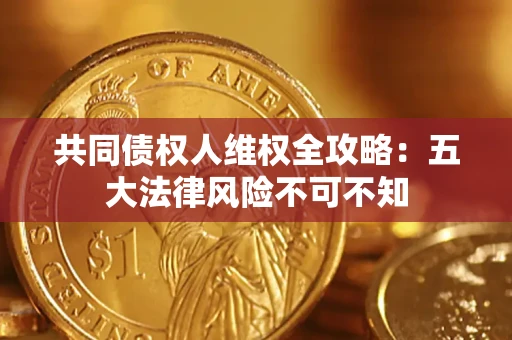 武汉共同债权人维权全攻略：五大法律风险不可不知