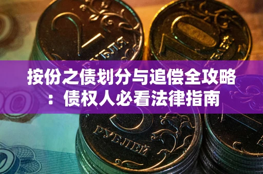 武汉按份之债划分与追偿全攻略：债权人必看法律指南