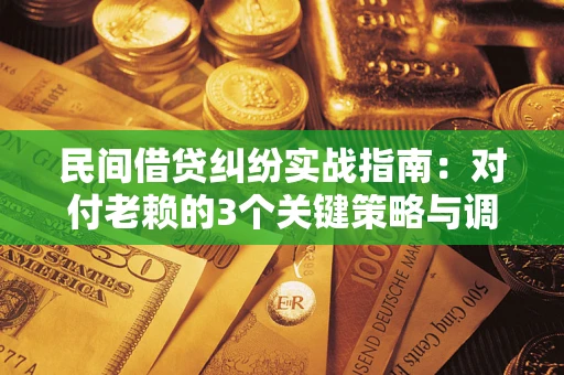 武汉民间借贷纠纷实战指南：对付老赖的3个关键策略与调解盲区解析