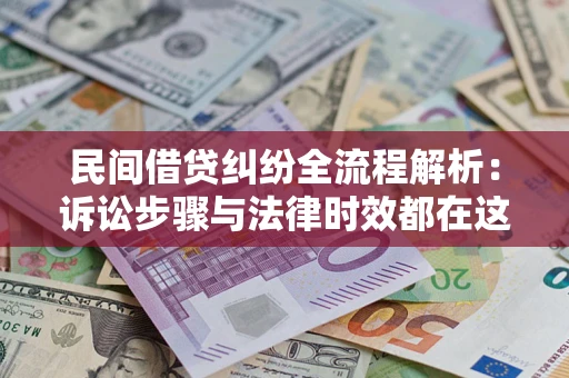 武汉民间借贷纠纷全流程解析：诉讼步骤与法律时效都在这儿了