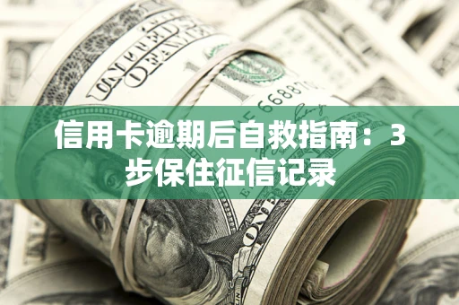 武汉信用卡逾期后自救指南：3步保住征信记录
