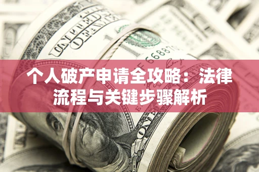 武汉个人破产申请全攻略：法律流程与关键步骤解析